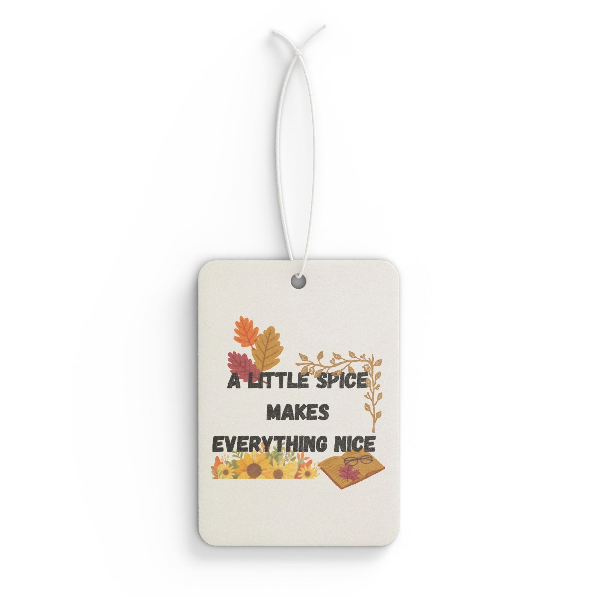 A Little Spice - Car Air Freshener - Bookish Loving