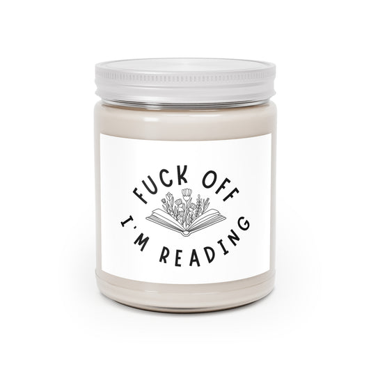 F Off - Scented Candle - Bookish Loving