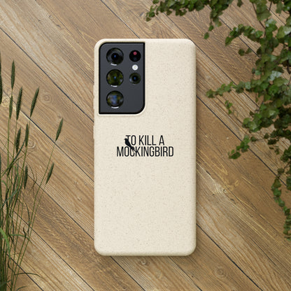 To Kill a Mockingbird | Biodegradable Phone Case | Eco-Friendly and Wireless Charging Compatible | Matte Finish | Sustainable Materials