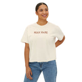 Book Babe Brown - Women's Boxy Tee - Bookish Loving