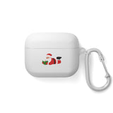 Nerdy Santa AirPods Case Cover | Premium Protection | Fun Holiday Design