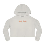 Book Babe Orange - Cropped Hoodie - Bookish Loving