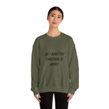 All I Want for Christmas Is Books Crewneck | Cozy Unisex Fit | Festive Holiday Design | Perfect for Book Lovers | Ethically Made