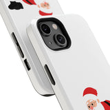 Nerdy Santa Phone Case | Dual-Layer Protection | Fun Holiday Design | Fits iPhone 16 and More