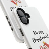 Merry Christmas Bookish Christmas Tree Phone Case | Dual-Layer Protection | Festive Literary Design | Fits iPhone 16 and More