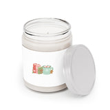 Books and Hot Cocoa | 9oz Soy Wax Candle | Cozy Holiday Scents | Clear Glass Jar | Perfect for Book Lovers