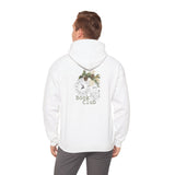 Christmas Book Club Hoodie | Festive Holiday Design | Cozy Cotton-Polyester Blend | Perfect for Book Lovers