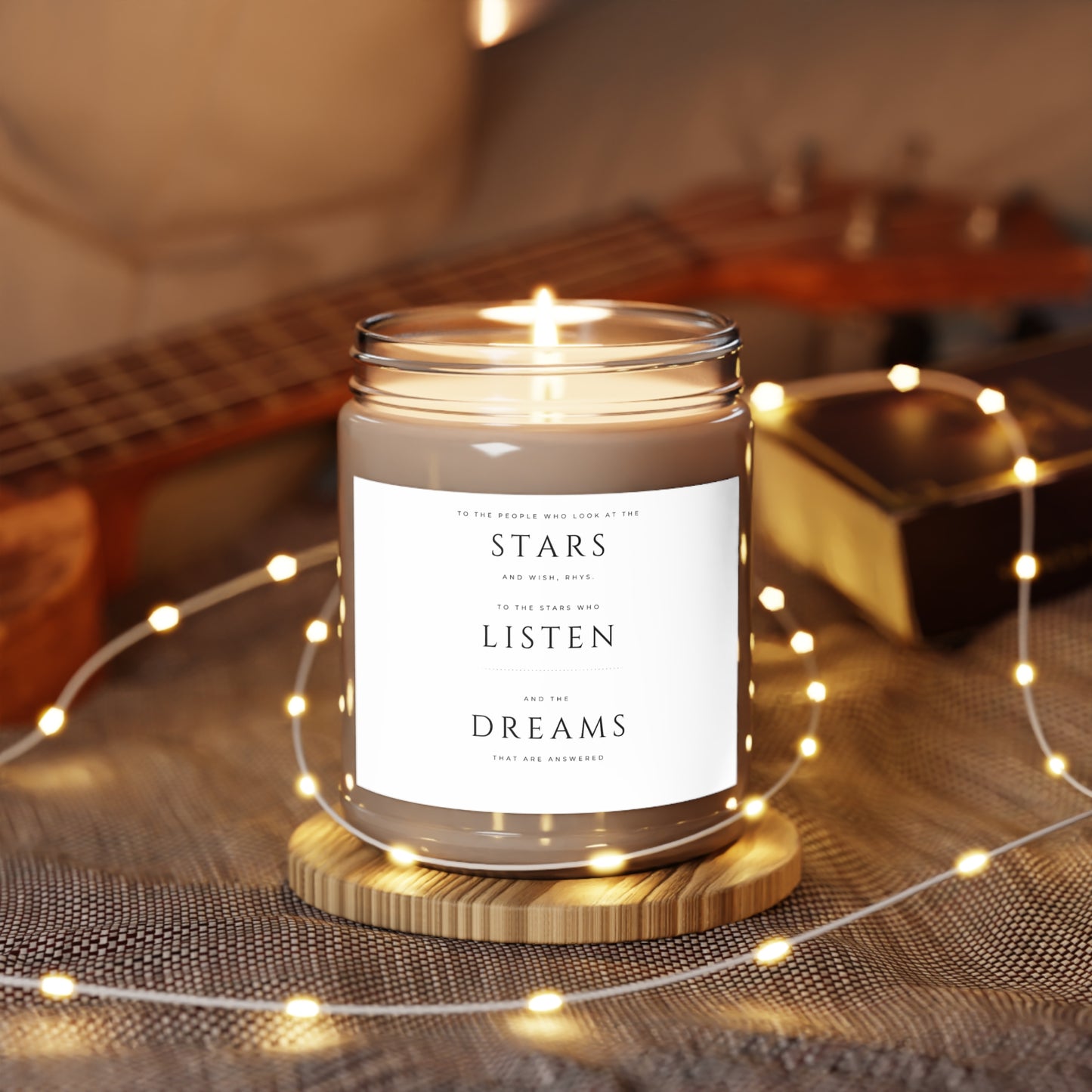 To The People Who Look at the Stars (A Court of Mist and Fury) - Scented Candles - Bookish Loving