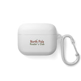 North Pole Reader's Club AirPods Case Cover | Premium Protection | Literary Holiday Design