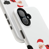 Nerdy Santa Phone Case | Dual-Layer Protection | Fun Holiday Design | Fits iPhone 16 and More