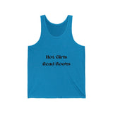 Hot Girls Read Books - Jersey Tank - Bookish Loving