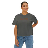 Book Babe Brown - Women's Boxy Tee - Bookish Loving