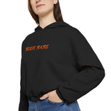 Book Babe Orange - Cinched Bottom Hoodie - Bookish Loving