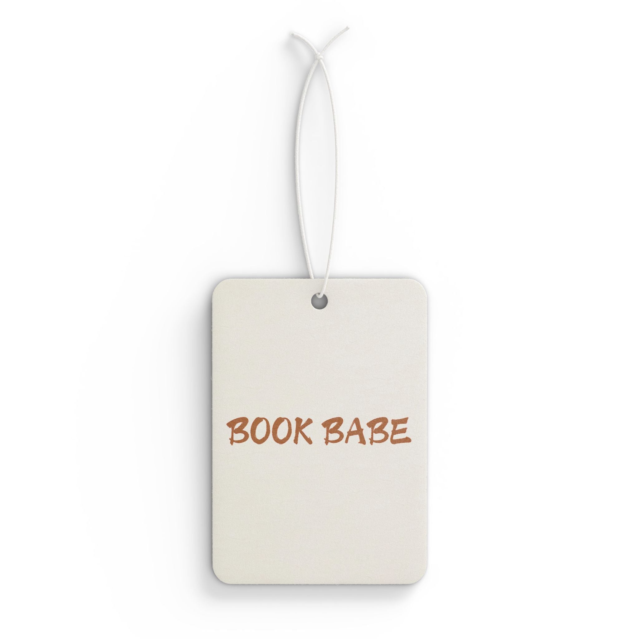 Book Babe Brown - Car Air Freshener - Bookish Loving