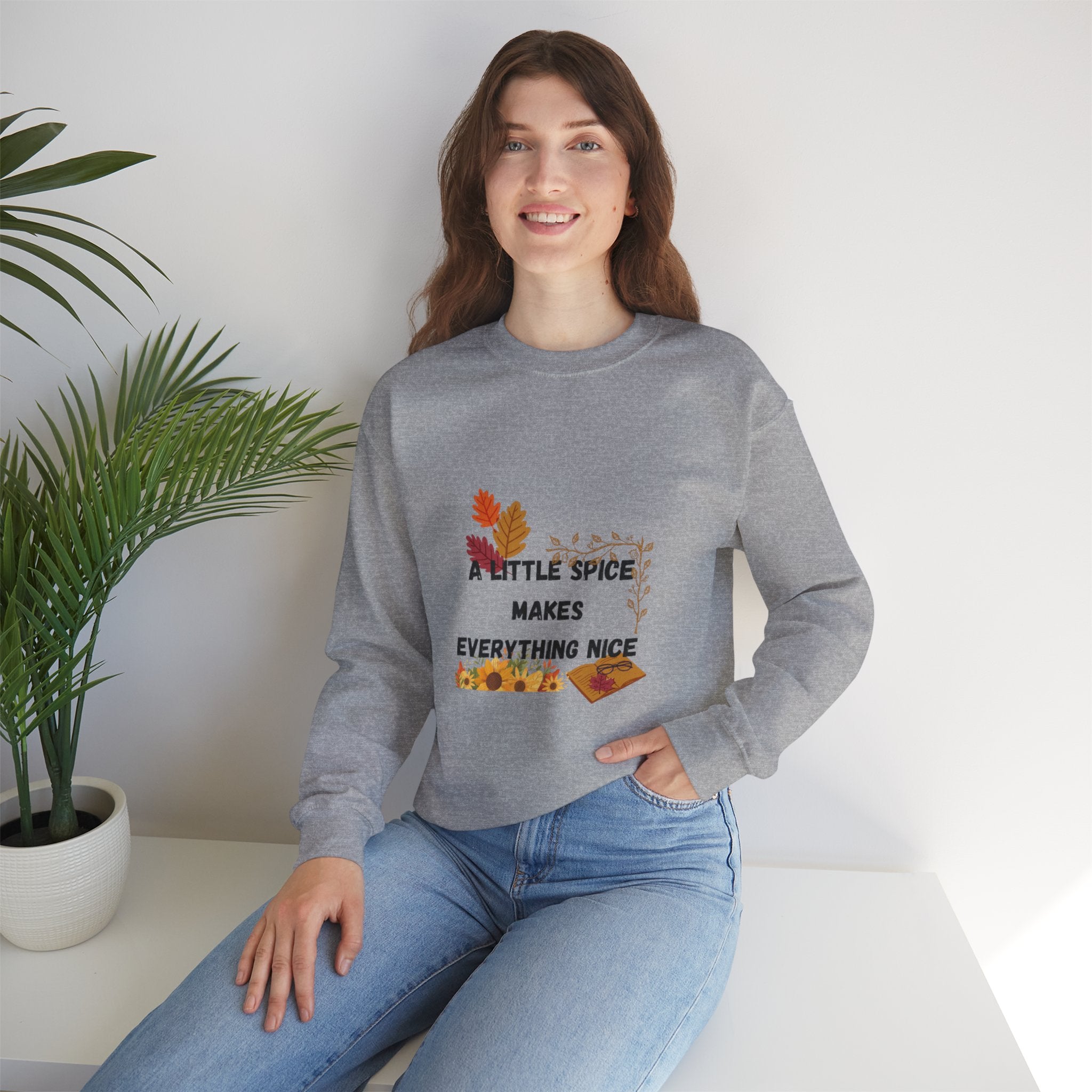 A Little Spice - Crewneck - Bookish Loving