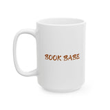 Book Babe Brown - White Mug - Bookish Loving