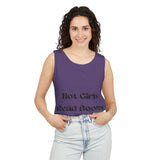 Hot Girls Read Books - Garment-Dyed Tank Top - Bookish Loving