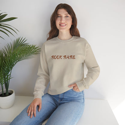 Book Babe Brown - Crewneck - Bookish Loving