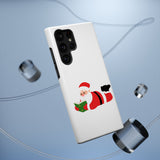 Nerdy Santa Phone Case | Dual-Layer Protection | Fun Holiday Design | Fits iPhone 16 and More