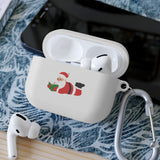 Nerdy Santa AirPods Case Cover | Premium Protection | Fun Holiday Design