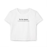 'Tis the Season Baby Tee | 100% Organic Cotton | Slim Fit | Festive Book Lover Design