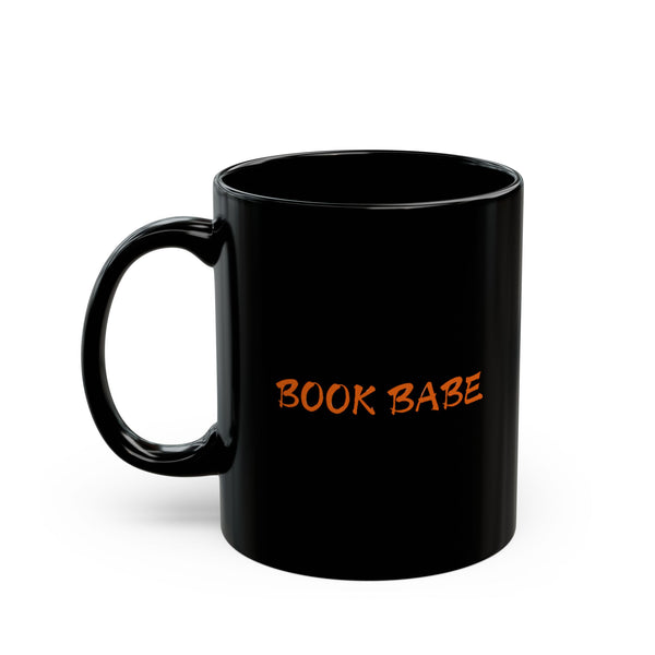 Halloween Book Babe - Black Mug - Bookish Loving