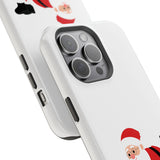 Nerdy Santa Phone Case | Dual-Layer Protection | Fun Holiday Design | Fits iPhone 16 and More