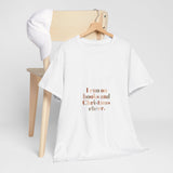 I Run on Books and Christmas Cheer Cotton Tee | Festive Holiday Shirt for Book Lovers | Comfortable and Stylish Gift | Unisex Sizes