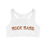 Book Babe Brown - Seamless Sports Bra - Bookish Loving