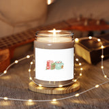 Books and Hot Cocoa | 9oz Soy Wax Candle | Cozy Holiday Scents | Clear Glass Jar | Perfect for Book Lovers