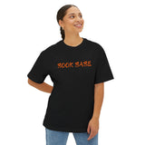 Book Babe Orange - Oversized Boxy Tee - Bookish Loving