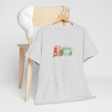 Books and Hot Cocoa Tee | Cozy Winter Shirt for Book Lovers | Unisex Cotton T-Shirt