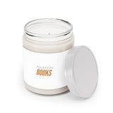 Thankful for Books Scented Candle | Thanksgiving-Themed Candle | Cozy, Fall-Inspired Fragrance | Ideal Gift for Book Lovers