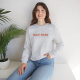 Book Babe Orange - Crewneck - Bookish Loving