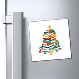 Bookish Christmas Tree | Holiday-Themed Ceramic Mug | Perfect for Book Lovers | Ideal for Coffee, Tea, and Hot Cocoa