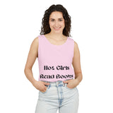 Hot Girls Read Books - Garment-Dyed Tank Top - Bookish Loving