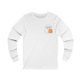 Nerd Ghost - Long Sleeve Shirt - Bookish Loving