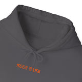 Book Babe Orange - Hoodie - Bookish Loving