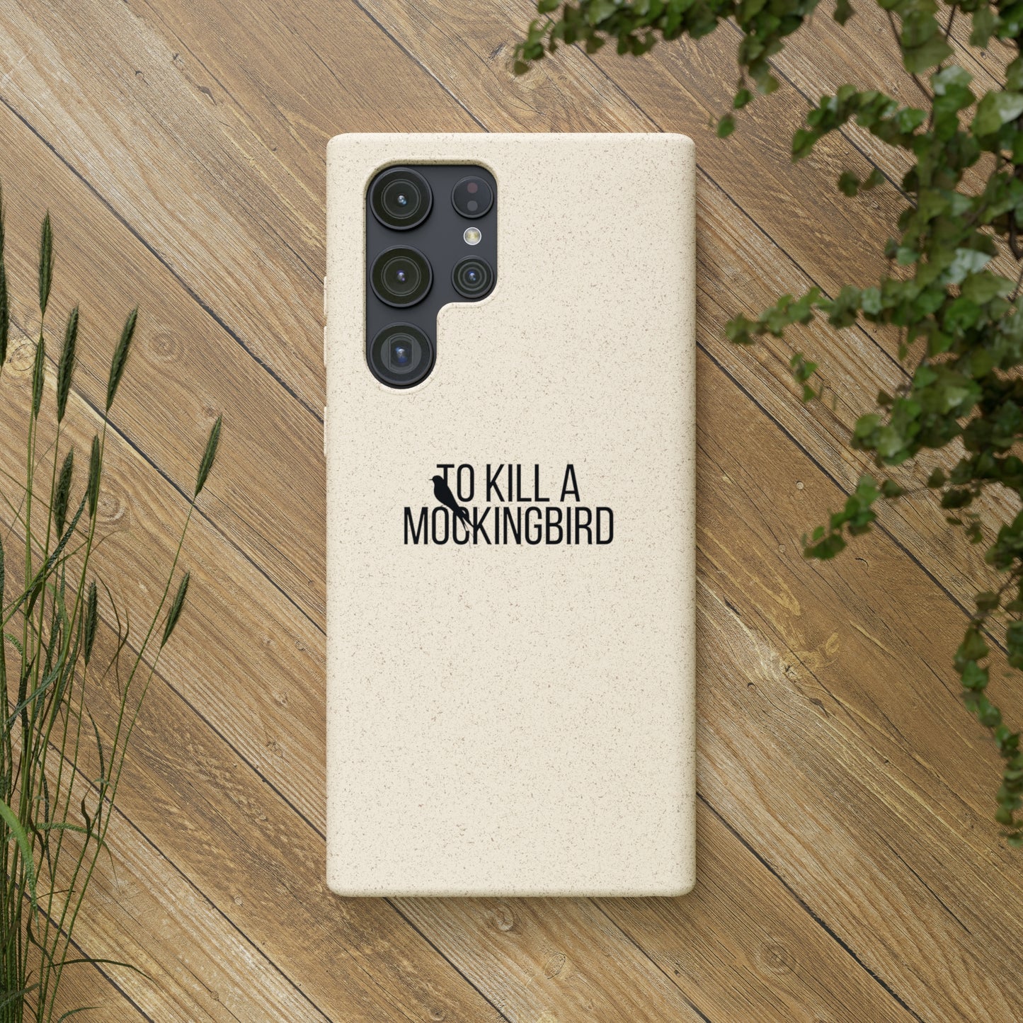 To Kill a Mockingbird | Biodegradable Phone Case | Eco-Friendly and Wireless Charging Compatible | Matte Finish | Sustainable Materials