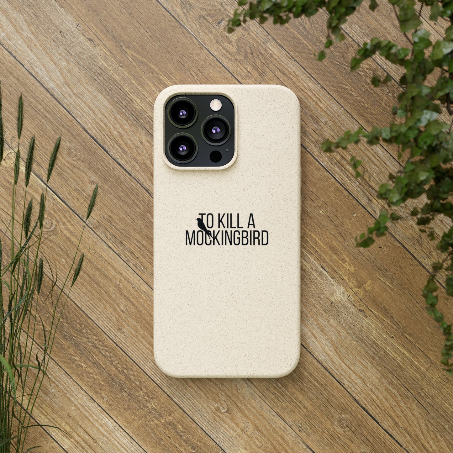 To Kill a Mockingbird | Biodegradable Phone Case | Eco-Friendly and Wireless Charging Compatible | Matte Finish | Sustainable Materials