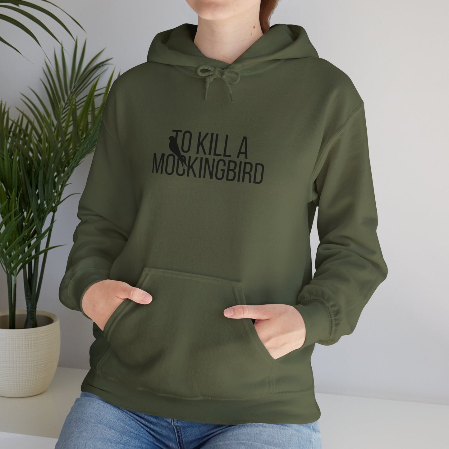 To Kill a Mockingbird | Unisex Heavy Blend Hooded Sweatshirt | Cozy and Warm | Classic Fit with Kangaroo Pocket | Perfect for Cold Days