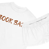 Book Babe Brown - Women's Short Pajama Set - Bookish Loving