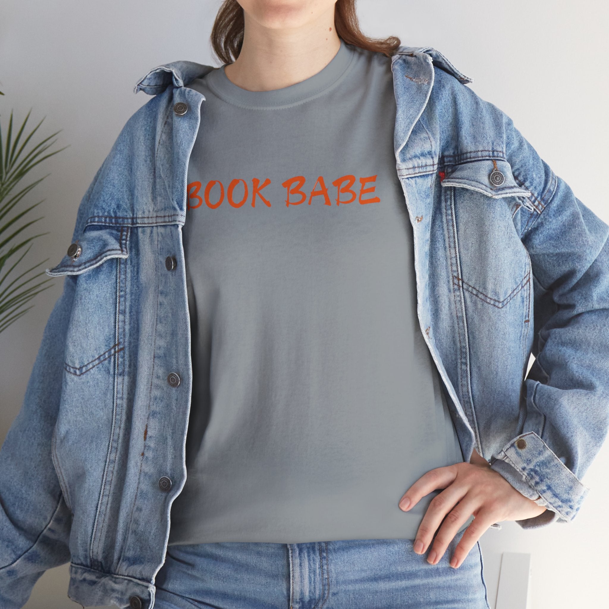 Book Babe Orange - Tee - Bookish Loving