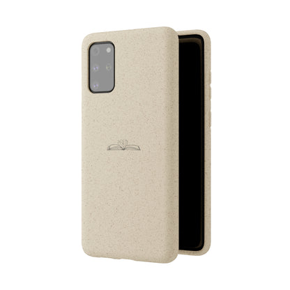 Open Book with Heart Biodegradable Phone Case | Eco-Friendly & Wireless Charging