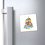 Bookish Christmas Tree | Holiday-Themed Ceramic Mug | Perfect for Book Lovers | Ideal for Coffee, Tea, and Hot Cocoa