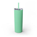 Life Is A Book - Skinny Tumbler with Straw - Bookish Loving