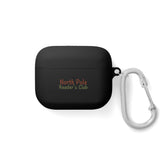 North Pole Reader's Club AirPods Case Cover | Premium Protection | Literary Holiday Design