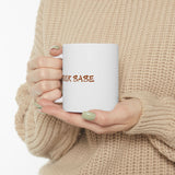 Book Babe Brown - White Mug - Bookish Loving