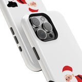 Nerdy Santa Phone Case | Dual-Layer Protection | Fun Holiday Design | Fits iPhone 16 and More