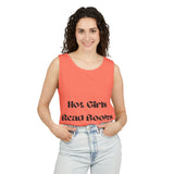 Hot Girls Read Books - Garment-Dyed Tank Top - Bookish Loving